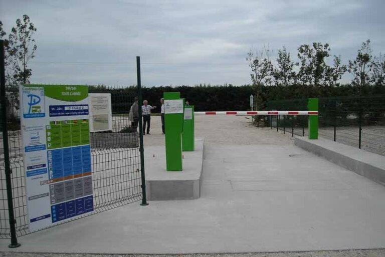 Aire camping-car Park Utah Beach