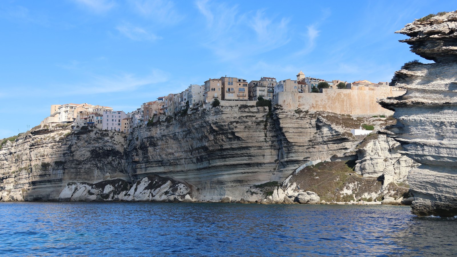 Falaises de Bonifacio en Corse
