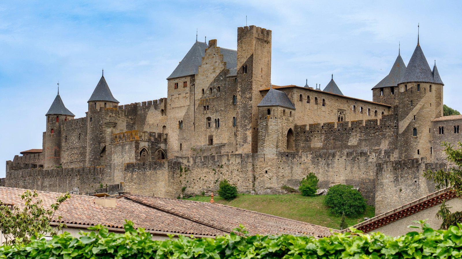 Cité médiévale de Carcassonne en Occitanie