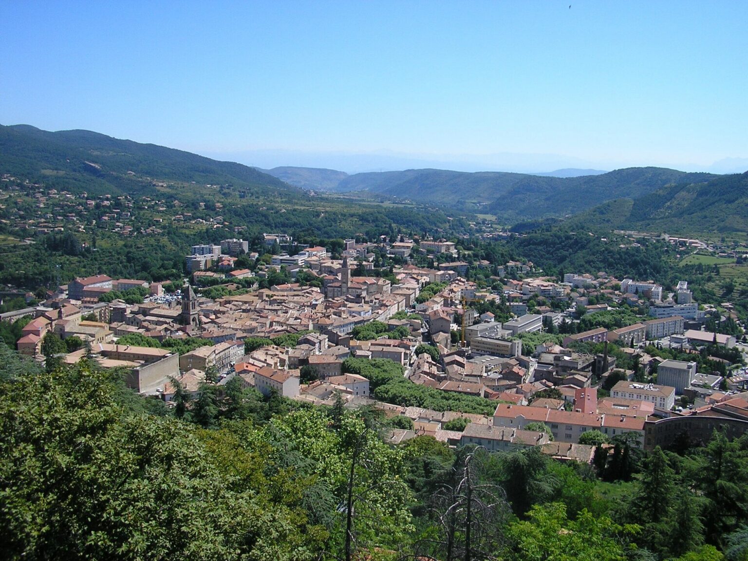 Paysage de l’Ardèche