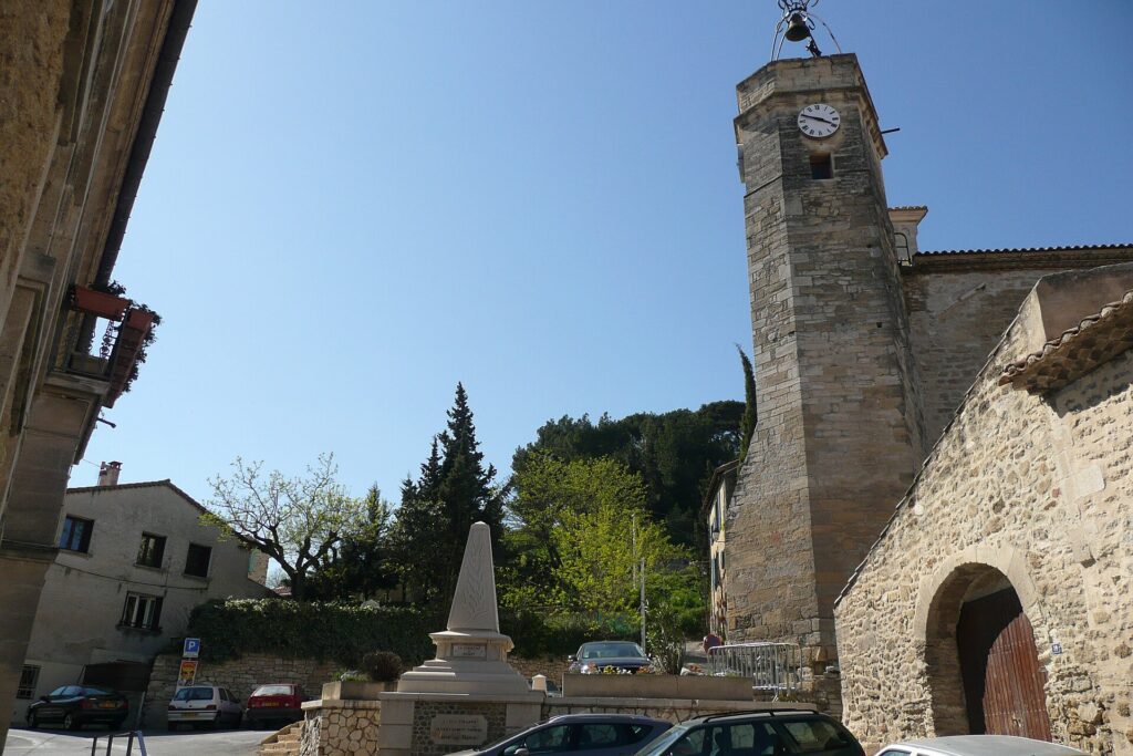 Vue de Pujaut