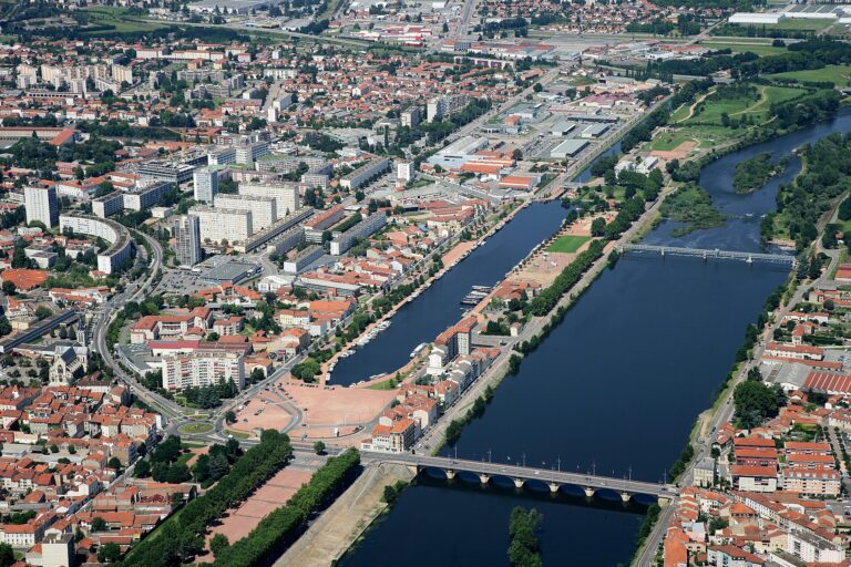 La commune de Roanne