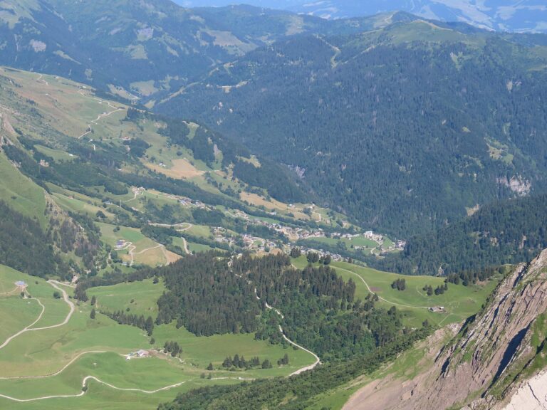 La commune de La Giettaz
