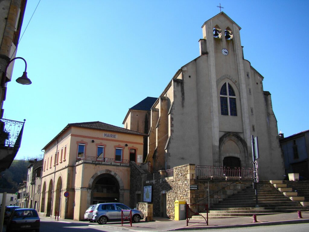 Vue de Laguépie