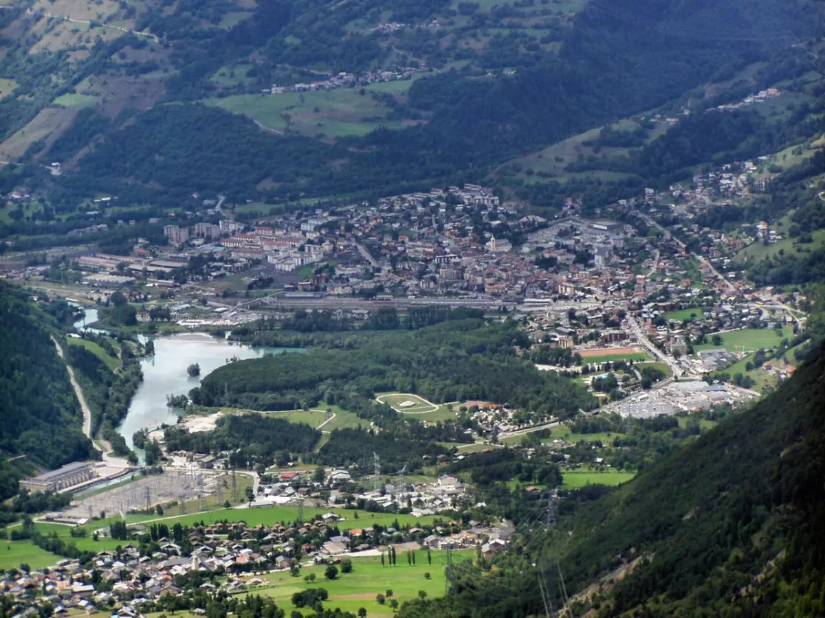 Vue de Bourg-Saint-Maurice
