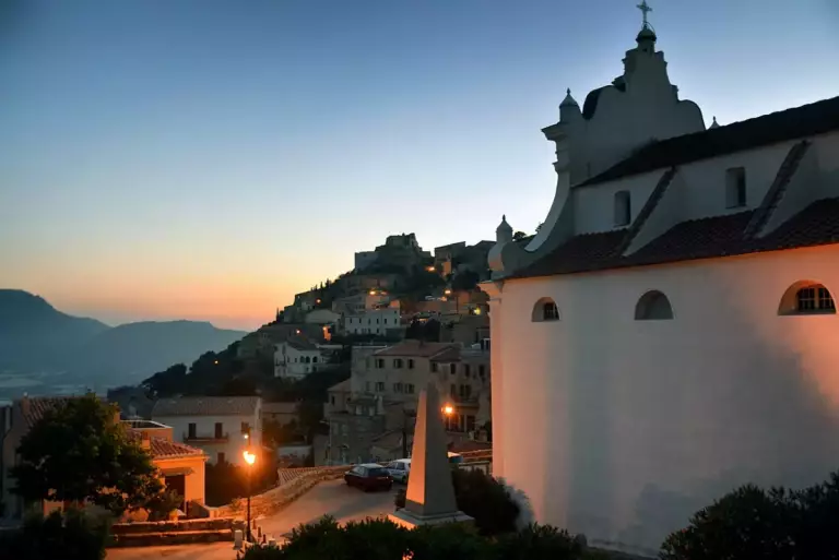 Vue de Corbara