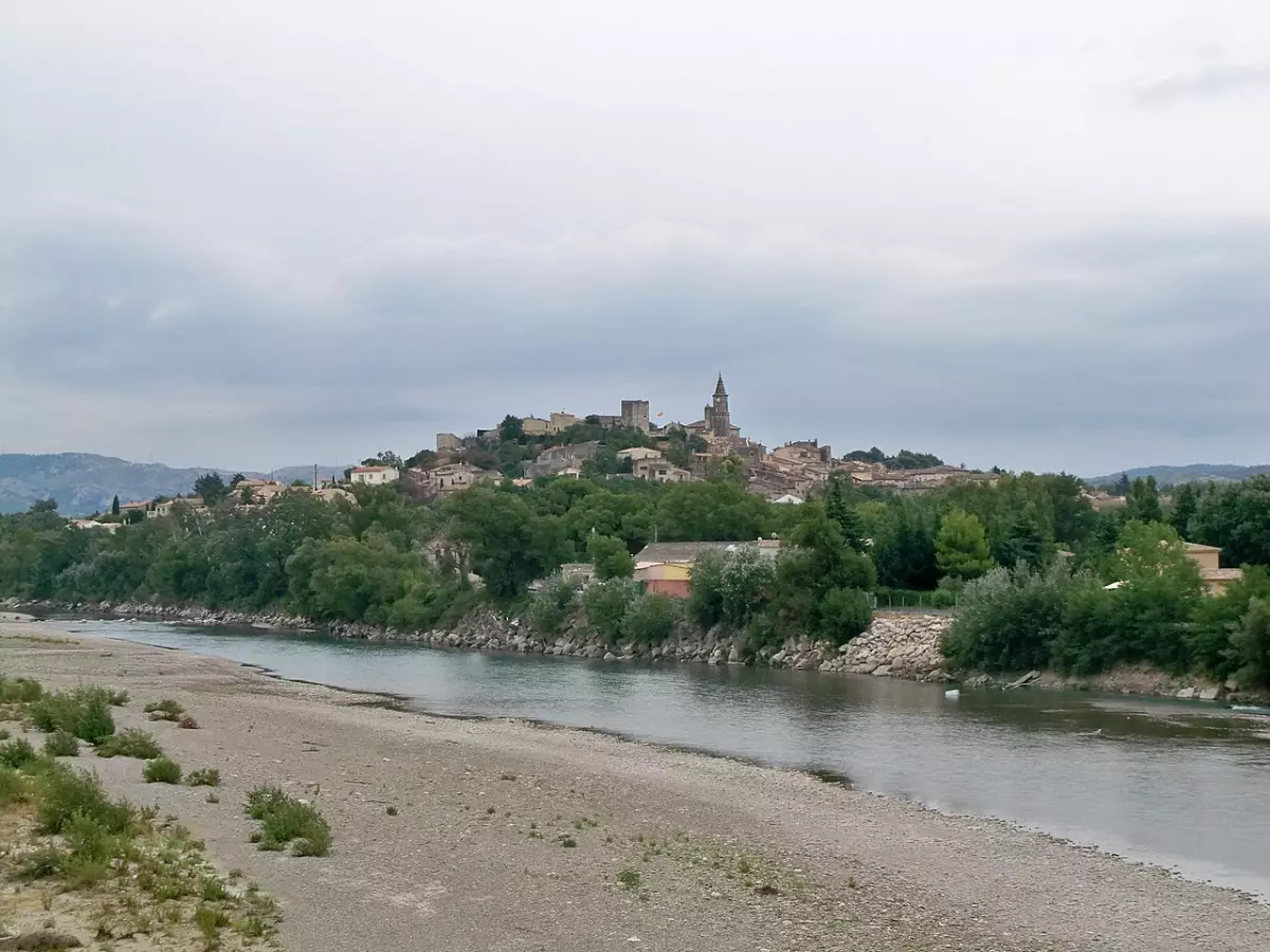 Vue de Mallemort