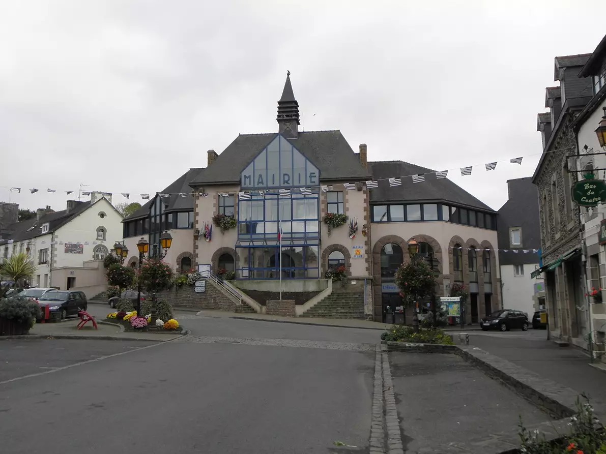 Vue de Plestin-les-Grèves