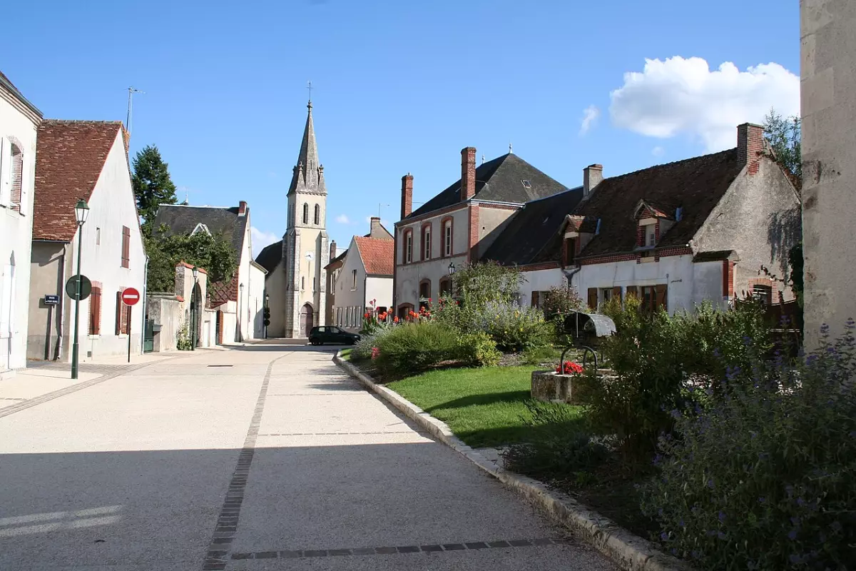 Vue de Saint-Brisson-sur-Loire