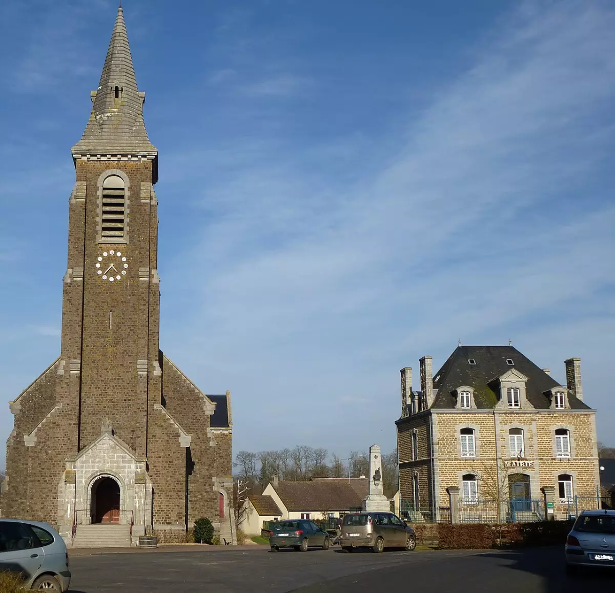 Vue de Saint-Fraimbault