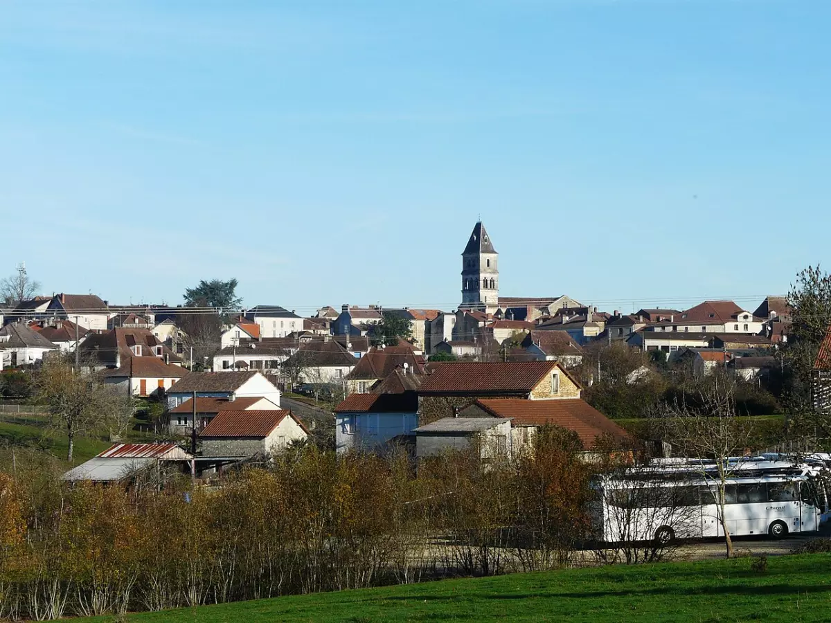 Vue de Thiviers