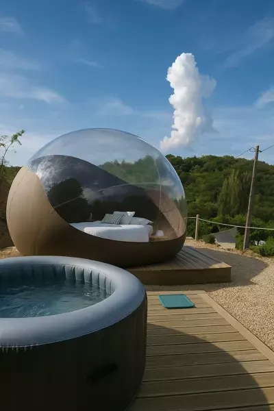 Bulle transparente
