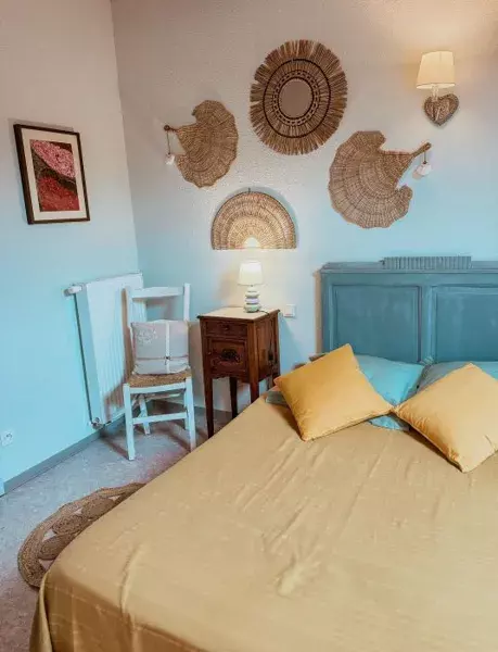 Chambre lit double