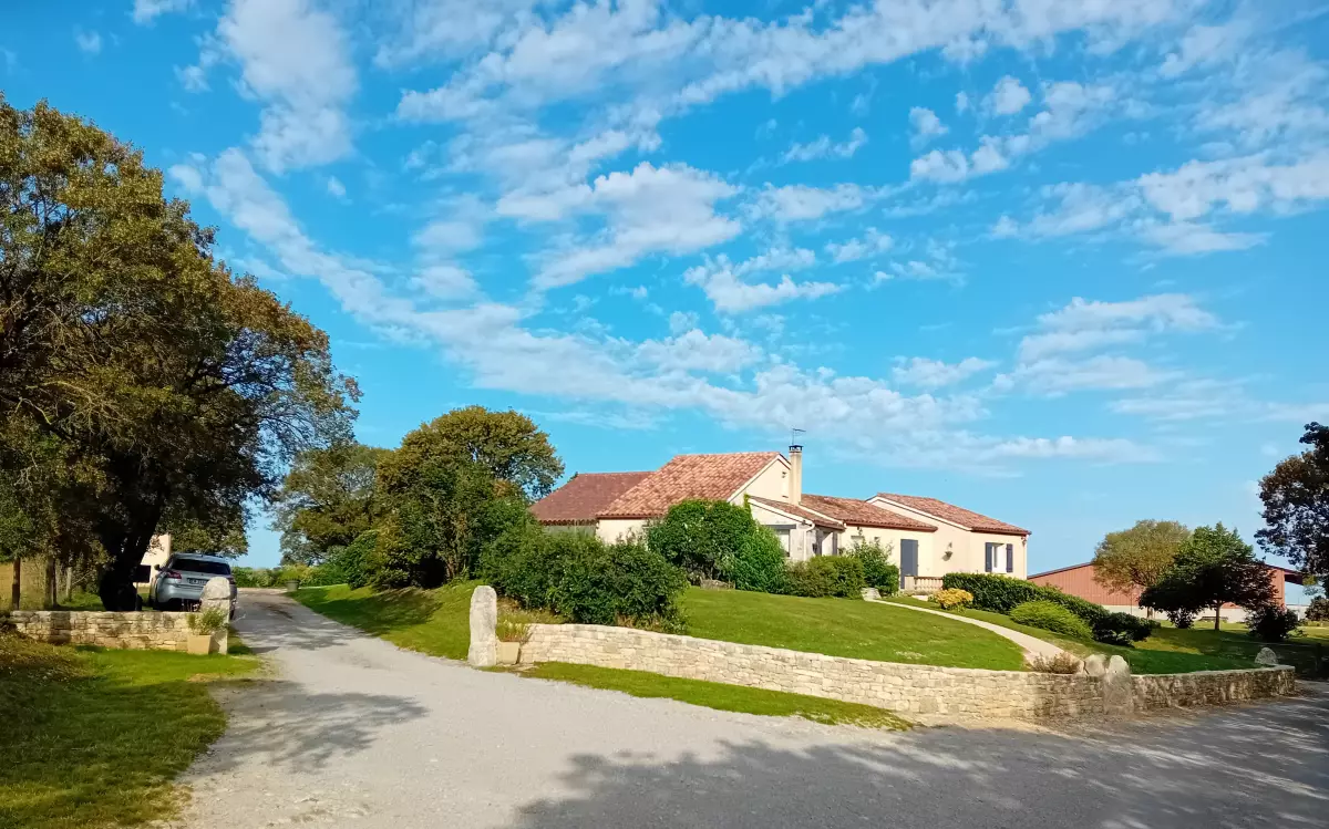 entrée de la chambre d'hôtes
